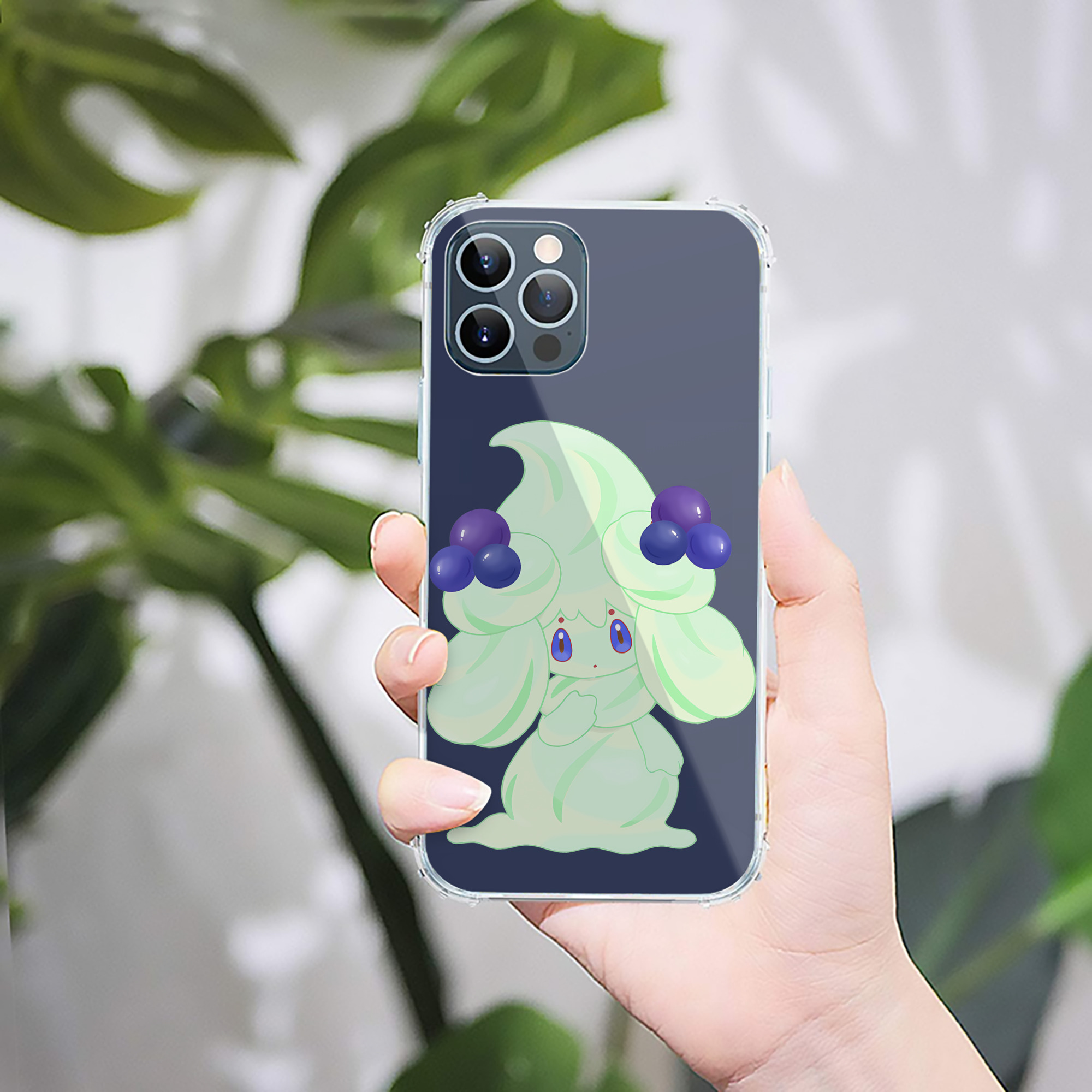 （画像用） ポケットモンスター Pokémon 【iPhone 12シリーズ対応】透明スマホケース（クリアソフトケース）